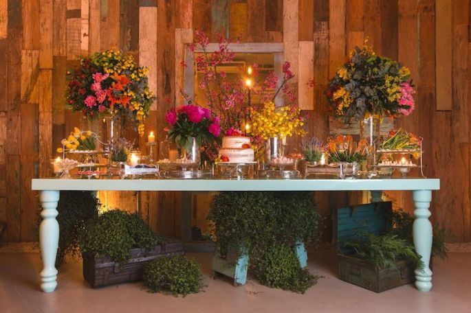 Decoração para casamento rústico!!#vemver - 21