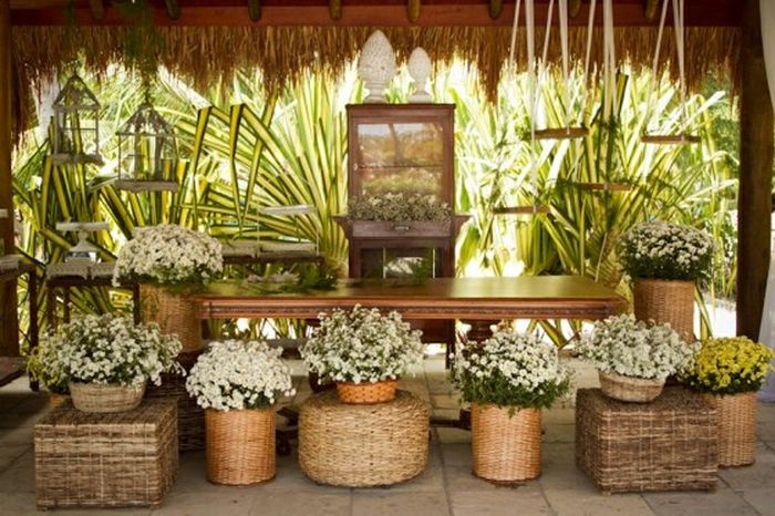 Decoração para casamento rústico!!#vemver - 33