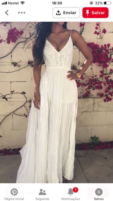 Vestido de noiva para casamento de dia - 3