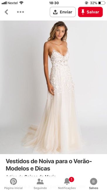 Vestido de noiva para casamento de dia - 4