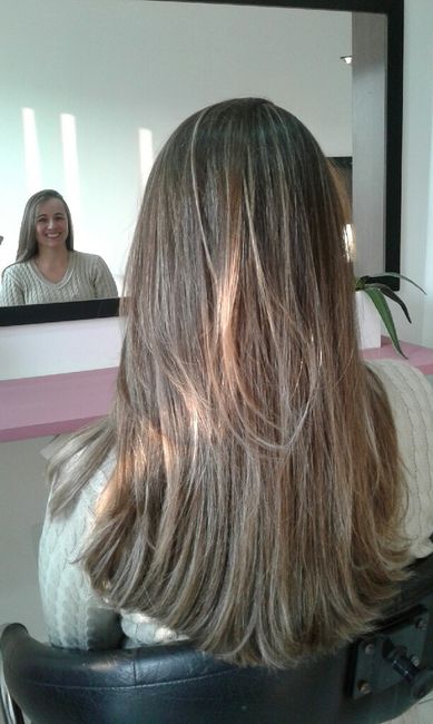 Mudei o cabelo... - 2