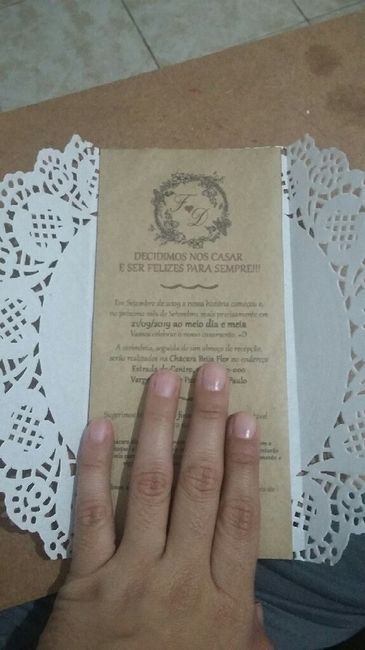 Convite rústico diy - 5