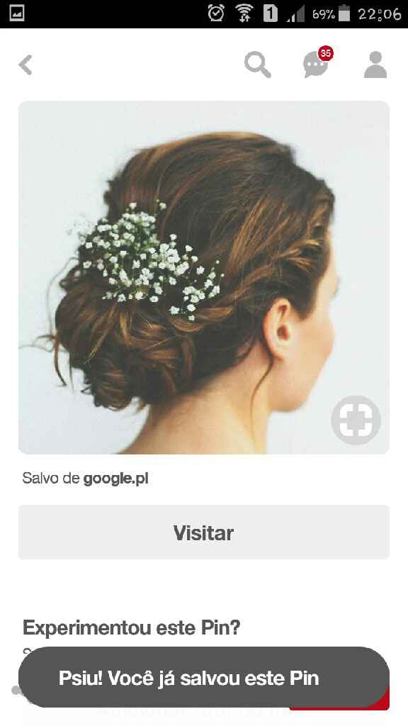 Penteado com flores naturais. 🌸🌻🌼 - 2