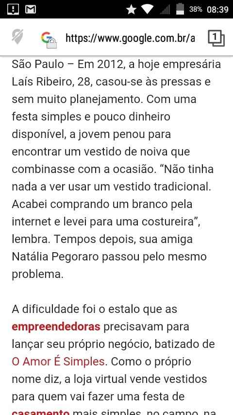 O amor é simples - vestido de noiva - 5
