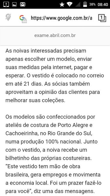 O amor é simples - vestido de noiva - 2