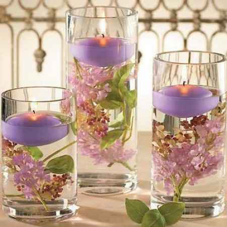 velas flutuantes