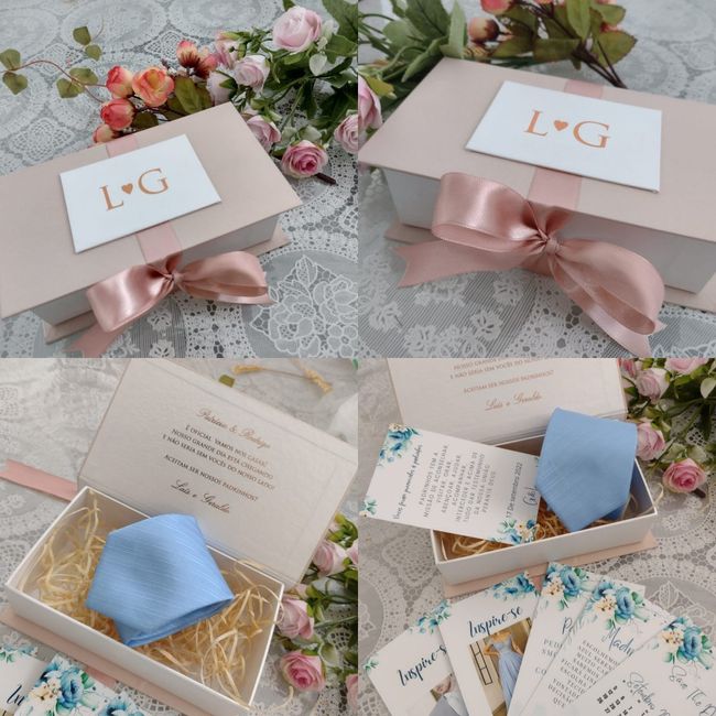 Lembrancinha para padrinhos no dia do casamento 1