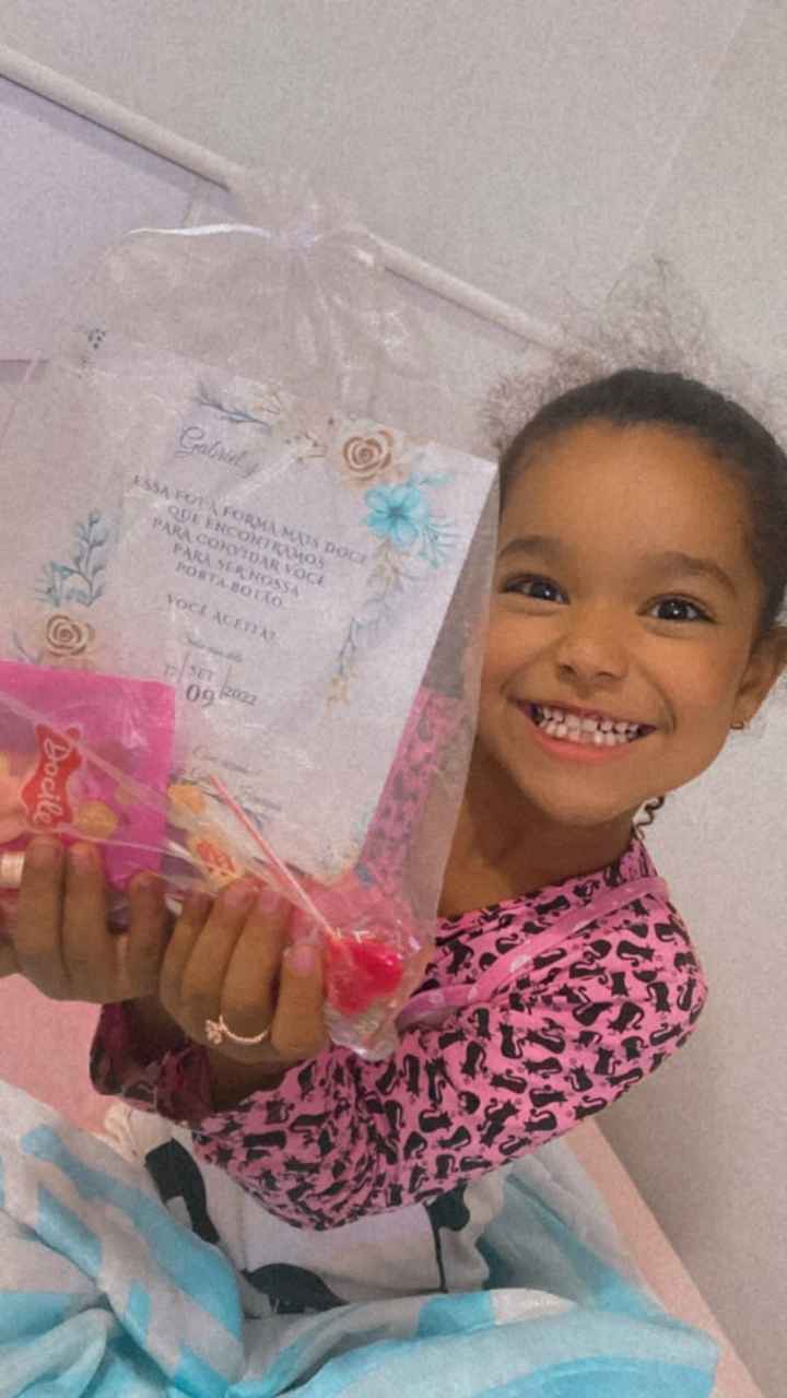 o convite dos padrinhos 💚✉ - 1