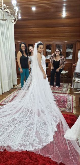 Vestido de noiva - opinião véu - 3
