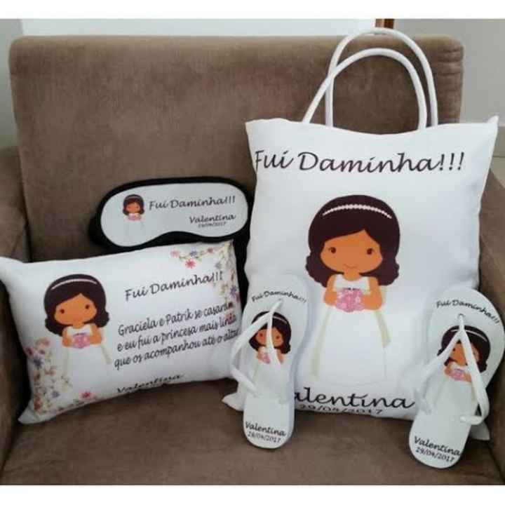 Ideias de lembranças para Daminhas e Pajens - 3