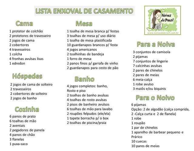 Dúvida sobre enxoval - 1