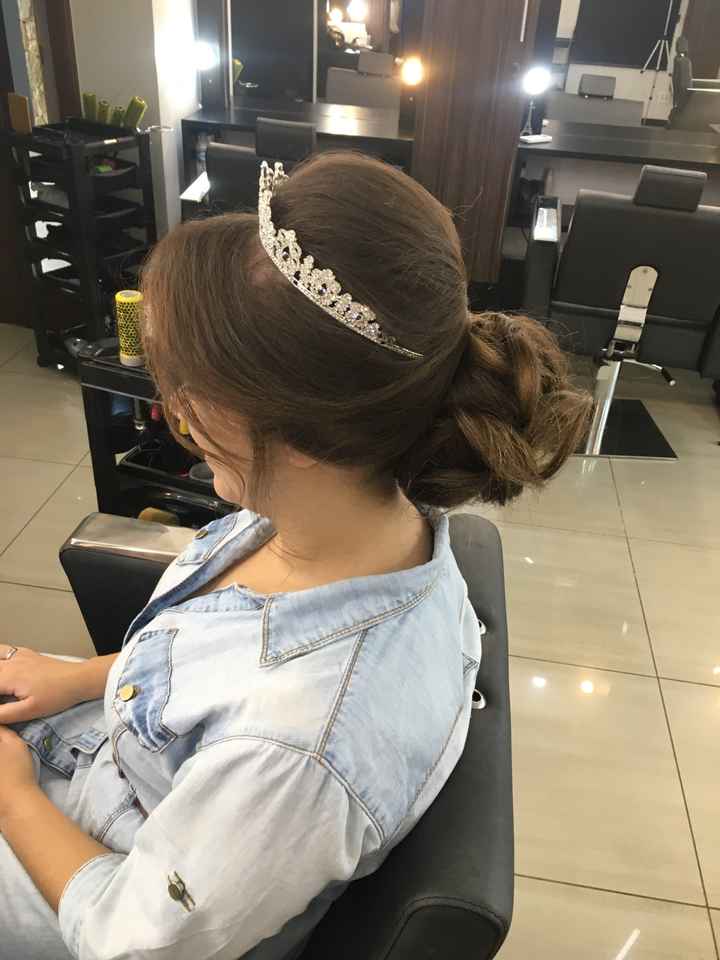 Teste do penteado - 3