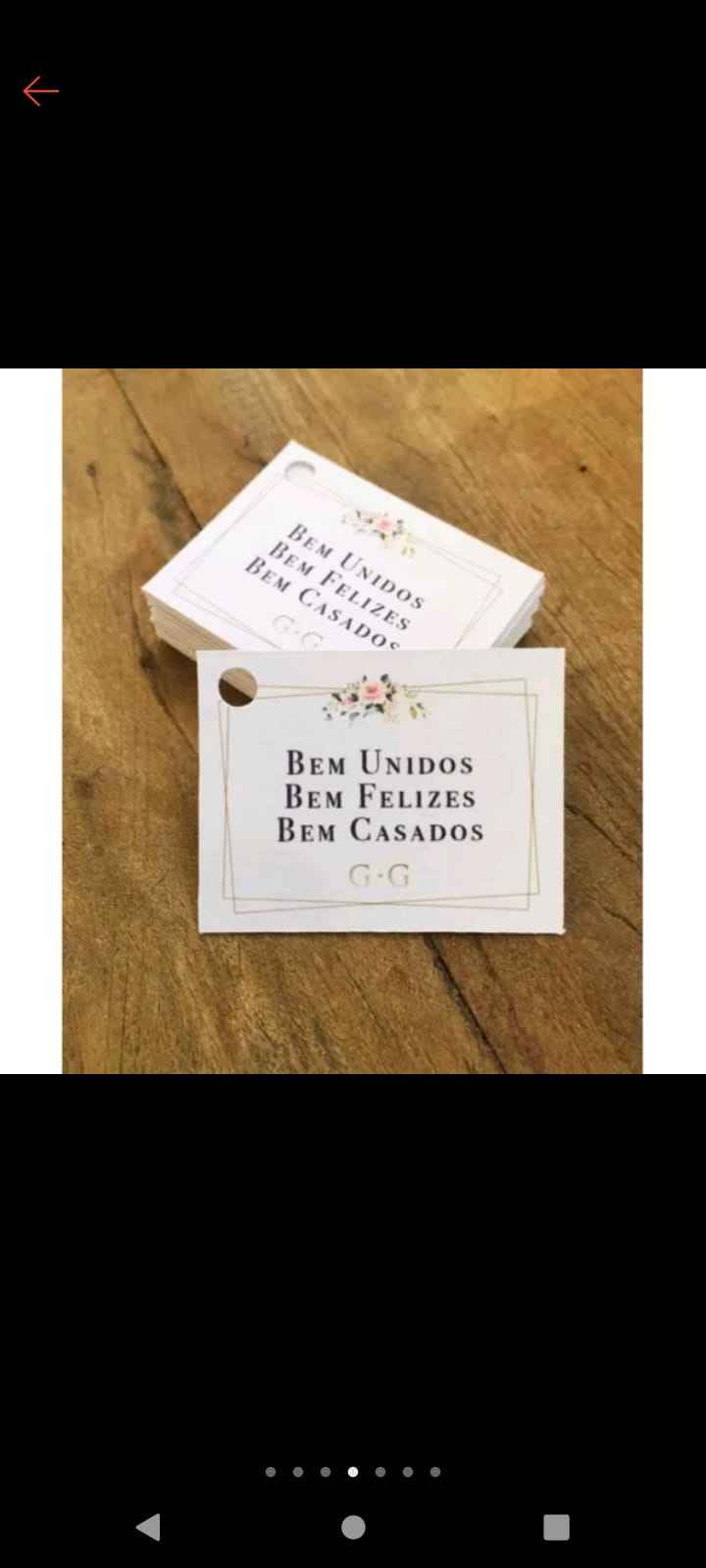 Poste AQUI uma foto da lembrancinha que vão dar para as pessoas convidadas🎁👇 - 2