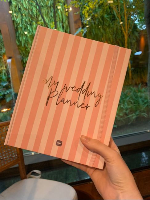 Você tem um diário/planner/agenda da noiva? 2