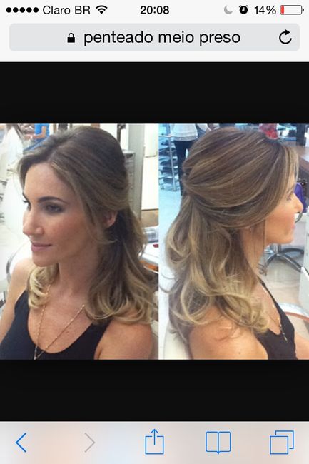 Penteado para noivado - dúvida (?) - 1