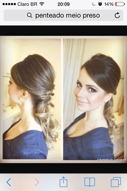 Penteado para noivado - dúvida (?) - 2
