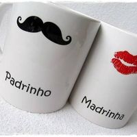 Canecas padrinhos