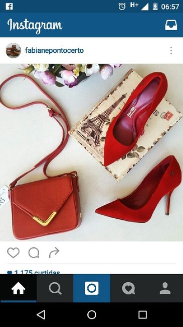 Sapatos vermelhos para noivas - 1