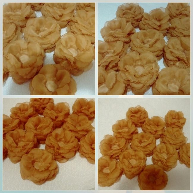 Forminhas em tecido para docinhos, venham ver... - 1