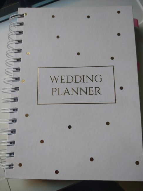 Você tem um diário/planner/agenda da noiva? 1