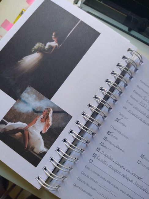 Você tem um diário/planner/agenda da noiva? 3