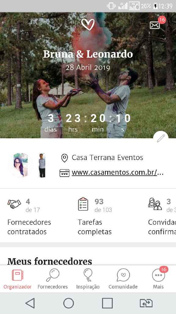 Faltam 03 dias para o casamento!!🌻😍 - 1