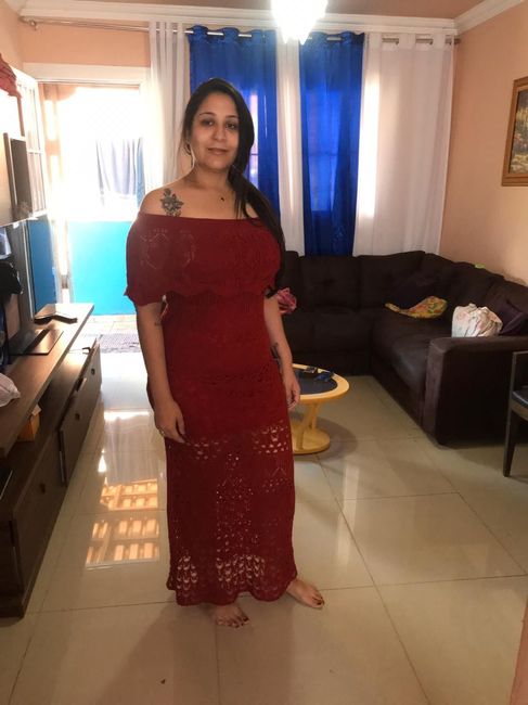 Vestido para o civil e para o ensaio de pré casamento... 11