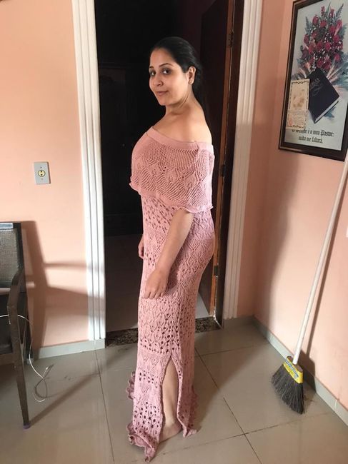 Vestido para o civil e para o ensaio de pré casamento... 2