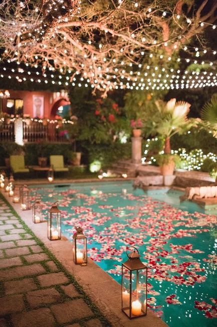 Ideias decoração piscina!! 1