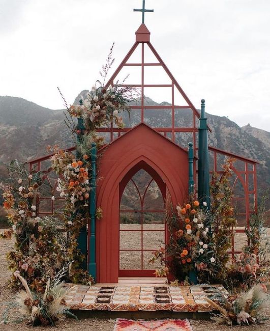 Cenário de Capela no altar 2