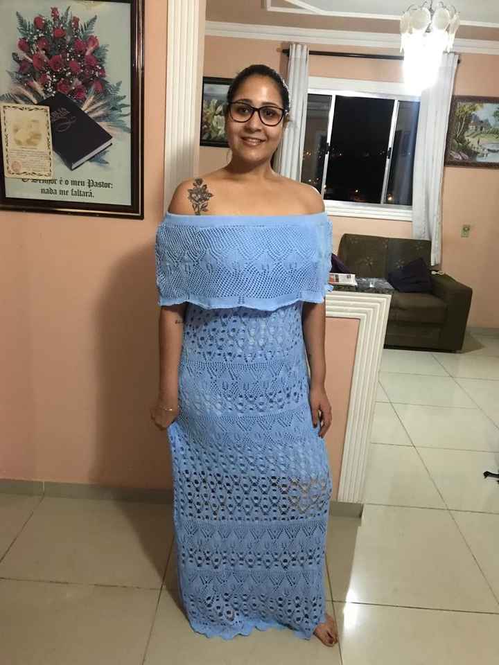 Vestido para o civil e para o ensaio de pré casamento... - 8