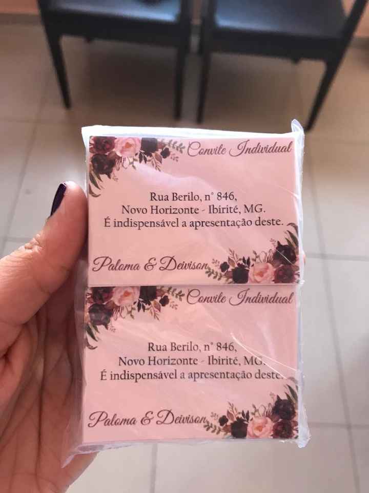 Convite de casamento - 6