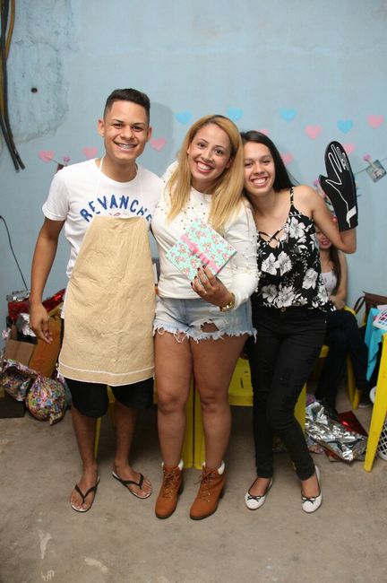  Nosso chá Bar! 💕 #33dias Parte 1- Decoração/brincadeiras - 19