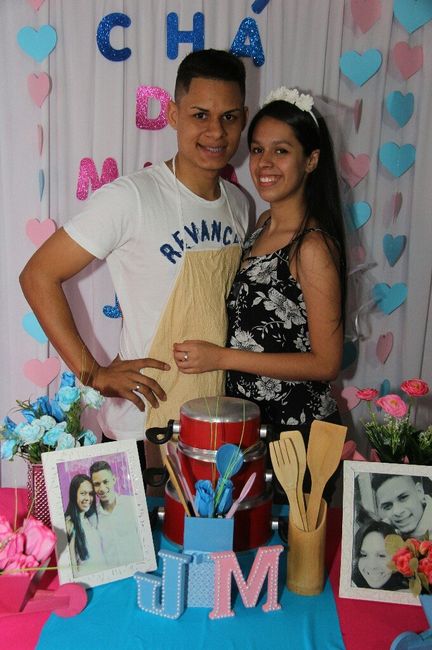 Nosso chá Bar! 💕 #33dias Parte 2- Abrindo os presentes 1