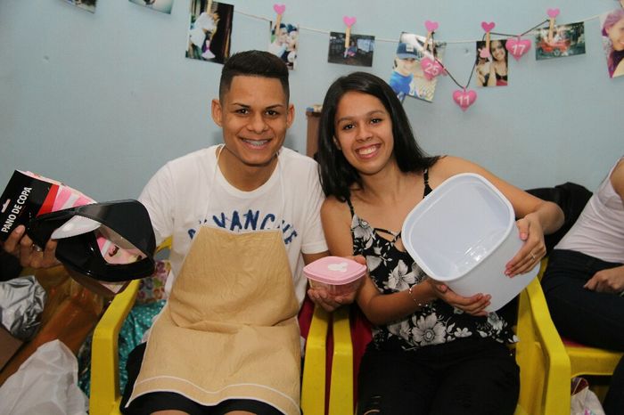 Nosso chá Bar! 💕 #33dias Parte 2- Abrindo os presentes 10