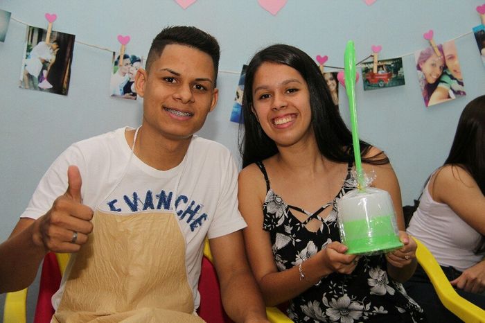 Nosso chá Bar! 💕 #33dias Parte 2- Abrindo os presentes 12