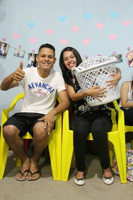 Nosso chá Bar! 💕 #33dias Parte 2- Abrindo os presentes 18