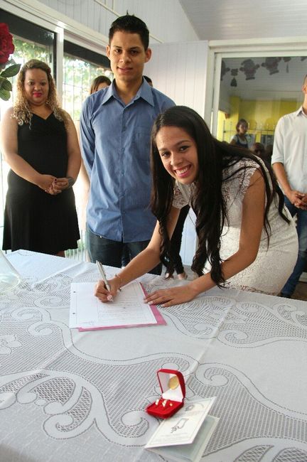  Meu casamento no cívil 💕 - 2