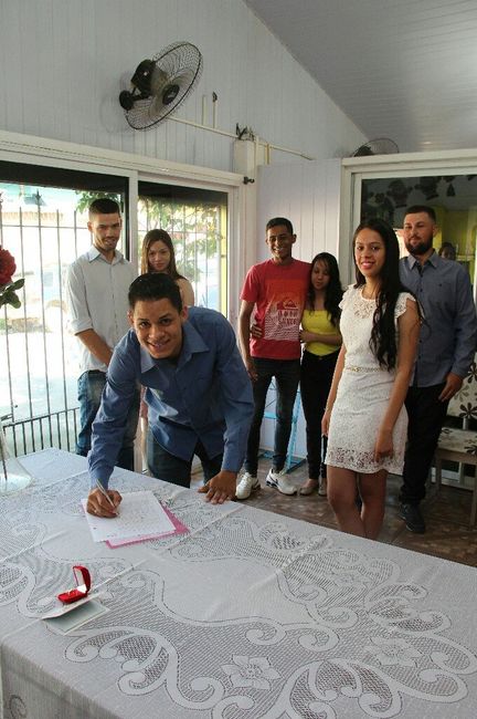  Meu casamento no cívil 💕 - 3