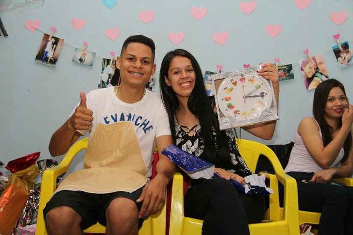  Nosso chá Bar! 💕 #33dias Parte 2- Abrindo os presentes - 7