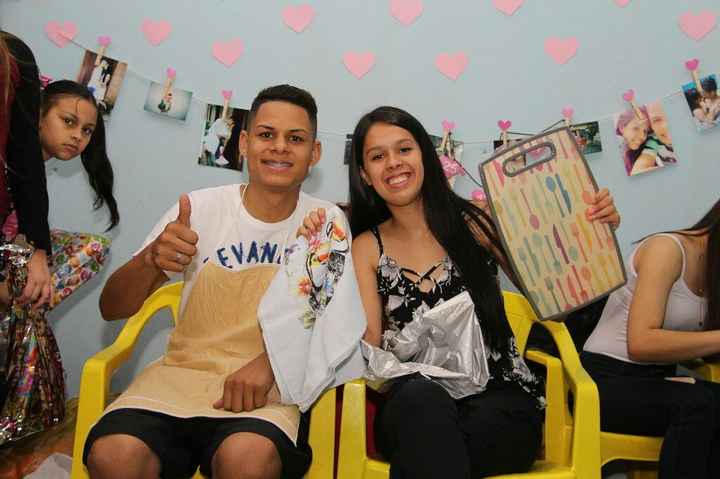  Nosso chá Bar! 💕 #33dias Parte 2- Abrindo os presentes - 11