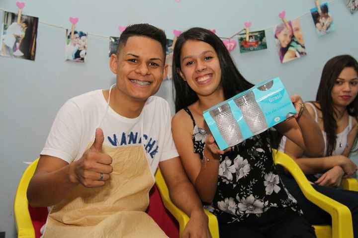  Nosso chá Bar! 💕 #33dias Parte 2- Abrindo os presentes - 14