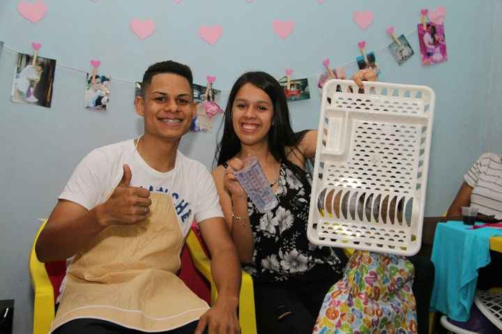  Nosso chá Bar! 💕 #33dias Parte 2- Abrindo os presentes - 15