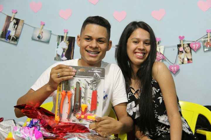  Nosso chá Bar! 💕 #33dias Parte 2- Abrindo os presentes - 17