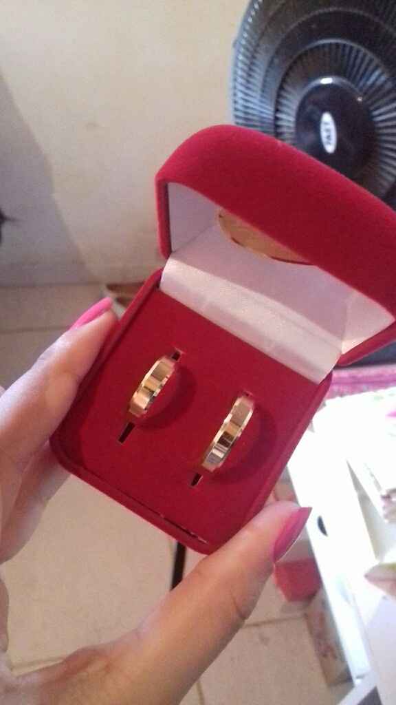  Nossas alianças 💍 ❤❤❤ #vemver - 2