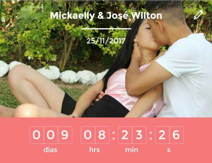  Entrei na casa de 1 digito 👰💕 #9dias - 1