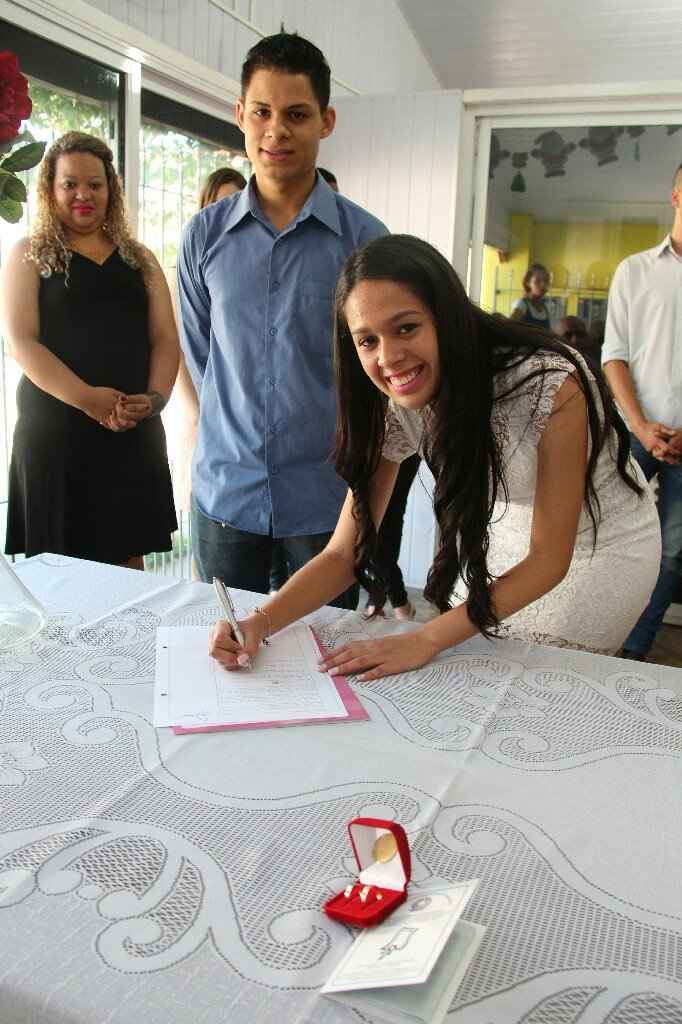  Meu casamento no cívil 💕 - 2