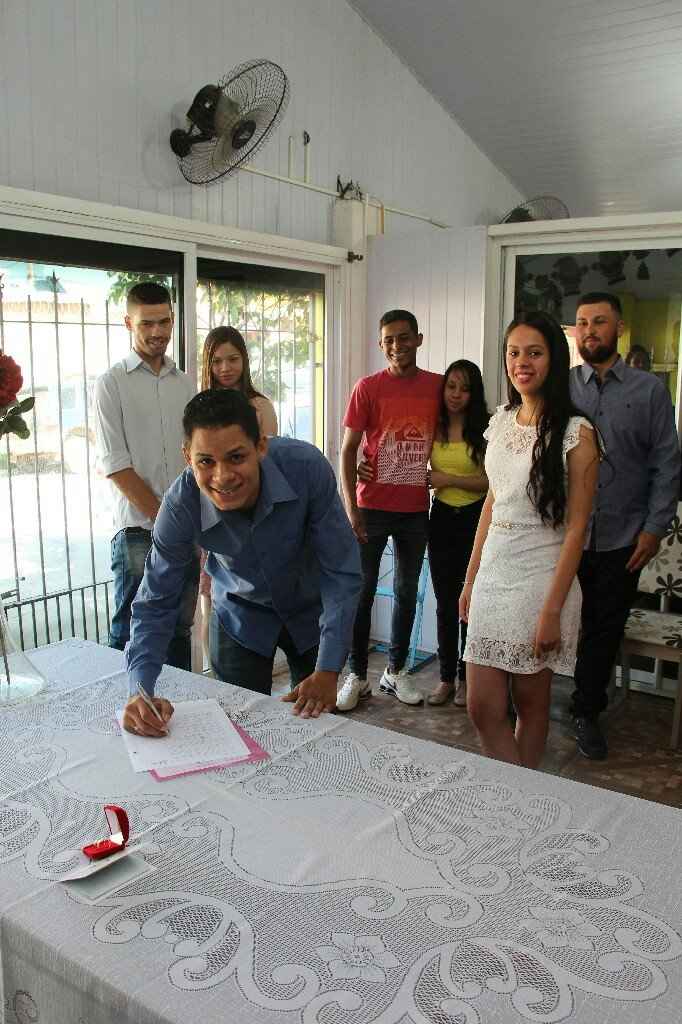  Meu casamento no cívil 💕 - 3