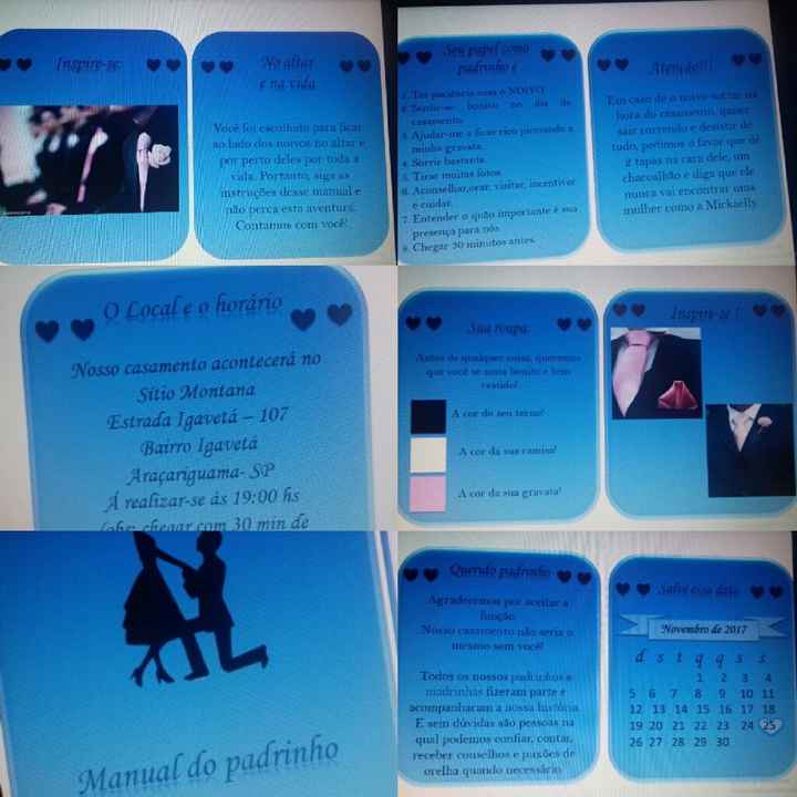 Manual dos padrinhos 💑💕 - 1