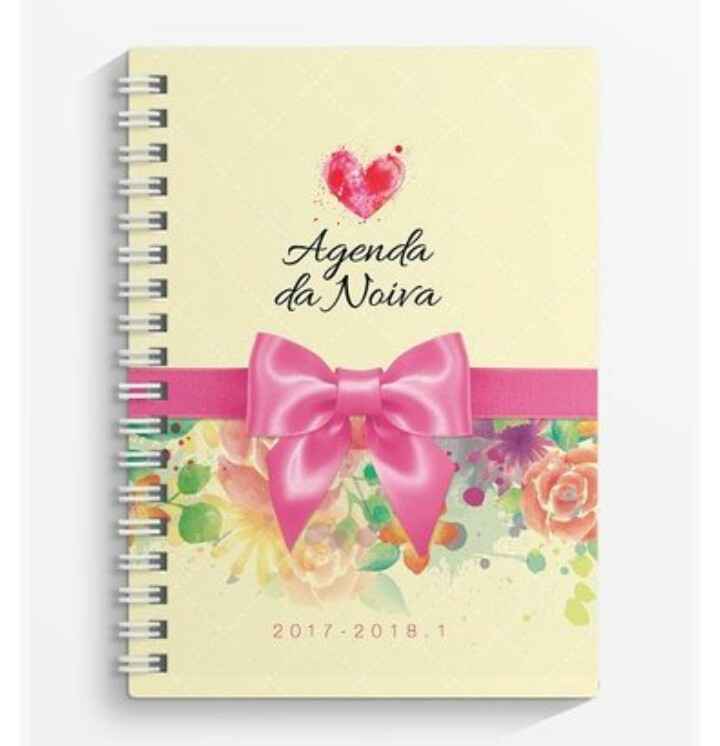 Agenda da noiva ❤ #comprei - 1